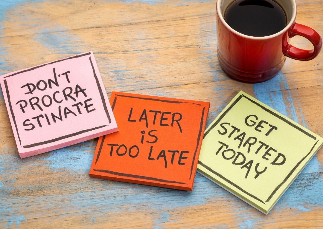 How to stop procrastinating